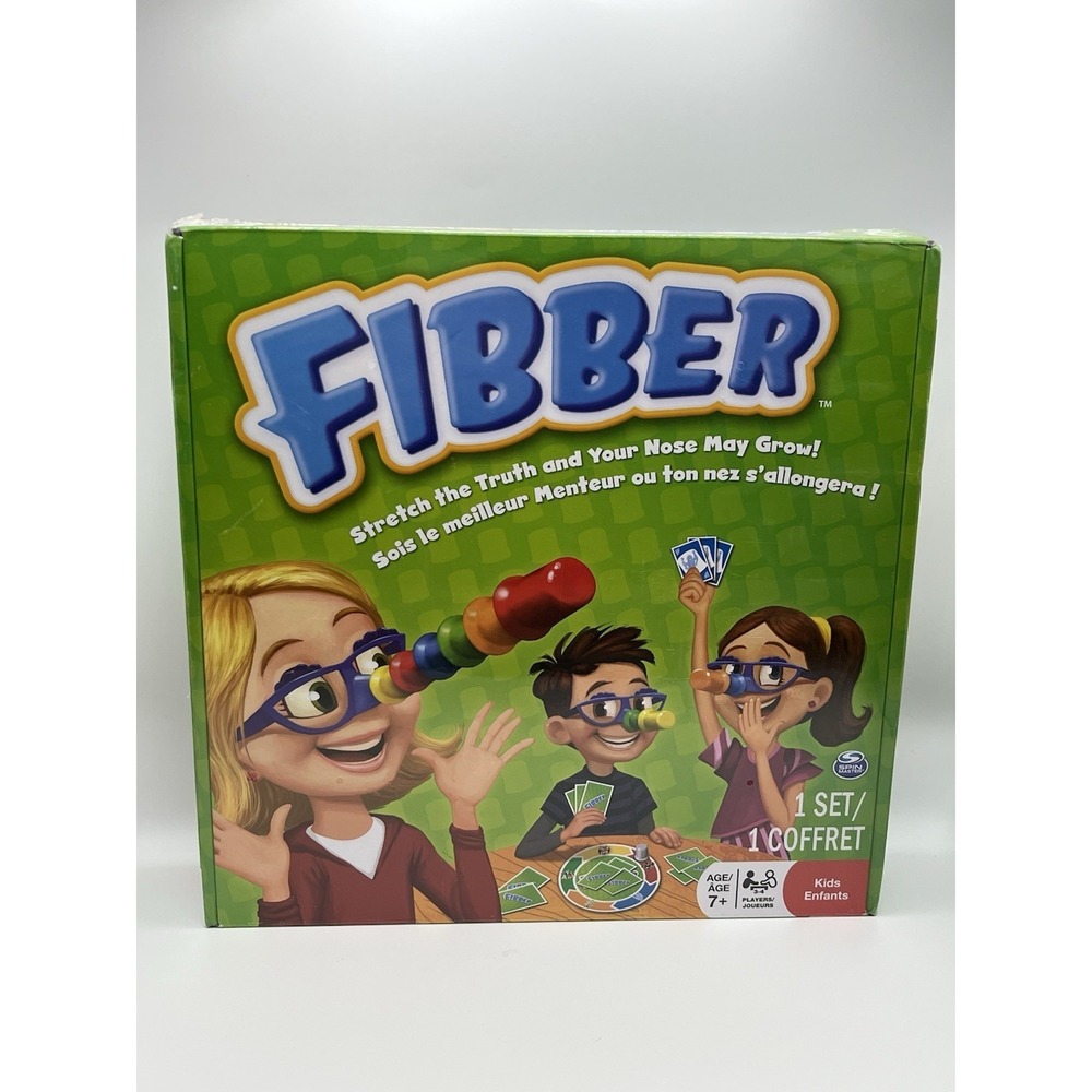 Fibber Stretch the Truth Board Game‎ Spin Master New Sealed Ages 7+ 2-4 Players